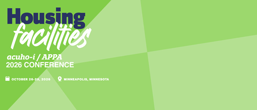 Housing Facilities acuho-i / APPA Conference